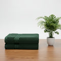 Emerald Green Hand Towel |405 GSM Hand Towel Set of 2 | 53cm x 35cm